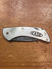 VINTAGE SMALL ONE BLADE CASE XX U.S.A. M1057 LSSP POCKET KNIFE picture
