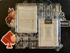 Bitcoin Playing Cards - Limited Collector’s Puzzle Box W/ White Numbered Decks picture