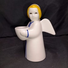 Vintage Royal Copenhagen Angel Candleholder 1/2350 Nils Thorsson Denmark 1962 picture