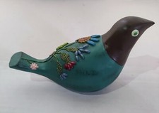Whimsical Folk Art Bird. Beautiful picture