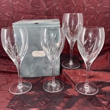 Cristal D'Arques Durand Agena 24% Lead Crystal Wine Glasses Box Set Of 4 933062 picture
