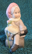 1998 Enesco Pretty As A Picture Take Time Out For The Holidays EUC picture