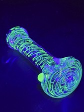 UV Reactive Glass Pipe.3.75