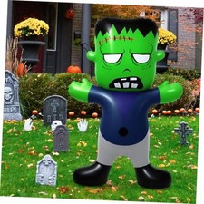 VioraWhite Pcs Halloween Inflatable Decorations PVC 3.6 Ft Inflatable Green 1 picture