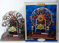 Lemax The Starburst Ferris Wheel Sound And Light With The Original Box Retired picture