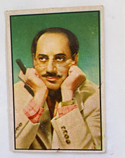 Vintage 1953 NBC Television & Radio Stars Trading Card - No. 8 Groucho Marx picture