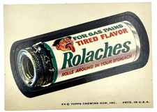 1974 Topps Wacky Packages 8th Series Rolaches Tan Back #NNO 2 Star ** picture