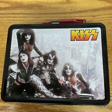 KISS Retro Metal Lunchbox w/thermos Empire State Building  2000 NECA picture