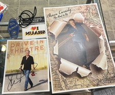 Shaun Cassidy AUTOGRAPHED VIP Swag - Road to Us 25-26 Tour Photo Poster Sticker picture