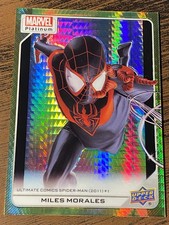 2022 Upper Deck Marvel Platinum, Miles Morales Spider Man /399 NM+ 🕷️🔥 picture