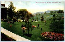 Postcard Busch's Sunken Garden Pasadena California USA North America picture