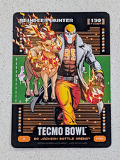 🕹️ 2026 Bo Jackson Battle Arena Tecmo Bowl Reindeer Hunter 1st Ed 130 Power 🔥 picture