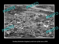 Newbury Berkshire England View Of The Town c1950 2 Old Large Historic Photo picture