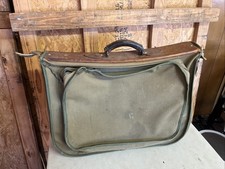 Vintage WWII US ARMY AIR FORCE B-4 Flyers Bag Military Pilot Garment picture