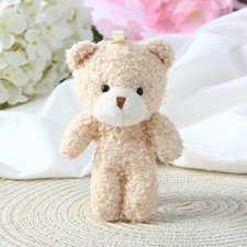 Mini Big Head Teddy Bear Plush – Soft Stuffed Bear Pendant Doll Gift for Kids picture