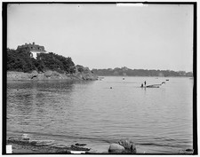 Photo:Manchester Massachusetts Harbor Swimmers c1906 Panoramic View picture