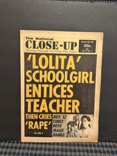 1967 Jan 5th National Close-Up Newspaper, Lolita Schoolgirl Entices Teacher (10U picture