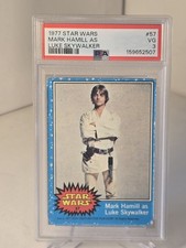 Mark Hamill As Luke Skywalker - 1977 Topps Star Wars #57 picture