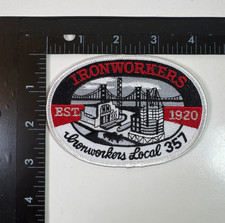 Ironworkers Local 357 South Boston Massachusetts Patch A8 picture