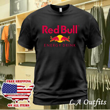 RED BULL ENERGY DRINK Design Edition Logo Man's T shirt  picture