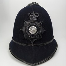 Vintage Christys Northamptonshire Constabulary Police Custodian Helmet KingsC picture