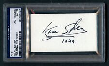 Isaac Stern signed autograph auto 1.5x3.5 cut American Violinist PSA Slabbed picture