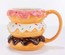 Stacked Sprinkled Donuts Coffee Mug Tea Cocoa Cup by Room Essentials Gift picture