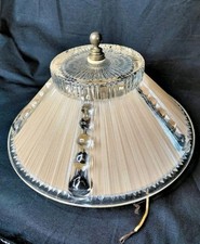 Vintage Flush Mount Glass Ceiling Light Fixture picture