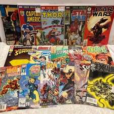 Marvel DC Comic Book Bundle Lot of 17 Misc Titles | Star Wars Iron Man Superman picture