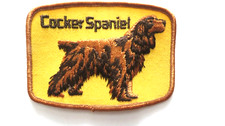 Vintage Cocker Spaniel Dog Patch picture