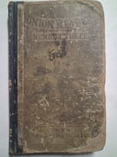 1872 Sanders Union Reader ARTICULATION Victorian School picture