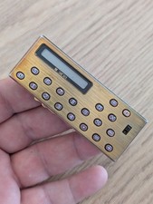 VINTAGE RARE JAPAN 70s SATOLEX IC CALCULATOR LIGHTER NOT WORKING picture