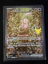 Pokémon TCG Mew ex 152/128 30th Celebrations Full Art Holo Ultra Rare Card picture