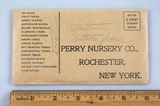 1910s Unopened Envelope Perry Nursery Co. Rochester New York Salesman Paper picture