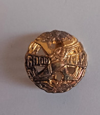 Vintage 1972 Goodyear Gilt Sterling Silver Service Award Brooch Birmingham picture