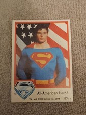 1978 Topps SUPERMAN #63 RC ~ All American Hero  Rookie  Card picture