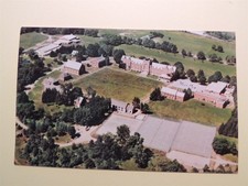 Trinity-Pawling School Pawling New York vintage postcard aerial view 1966 picture