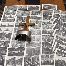 1902 H.C. White Stereoscope W 50/50 Sears and Roebuck Chicago Factory Tour Cards picture