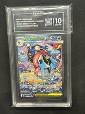 Mega Greninja EX  Chaos Rising Special Illustration Rare TAG 10 PSA #116/086 picture