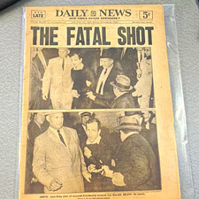 Vintage Nov 25, 1963 NY Daily News 