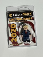 custom 2020 brick minifigure  eclipseGRAFX Donald trump Election Series Rare picture