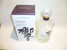 Hibiki Harmony Suntory Japanese Whiskey 750ml empty bottle w/ box decanter vase picture