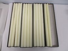 14 PERIN-MOWEN HAND ROLLED HONEYCOMB BEESWAX CANDLES 16