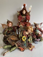 Winward Fairies/Pixies Vintage Figurines Lot Of 4 picture