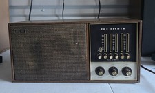 Fisher 100 Tune-O-Matic FM Table Radio Tested and Works Vintage Microreceiver picture