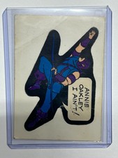 1974 1975 TOPPS MARVEL SUPER HEROES STICKERS HAWKEYE ANNIE OAKLEY I AIN'T picture