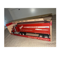 Vintage Nylint Silver Knight 18 Wheeler Milwaukee Sawzall Truck No 345 picture