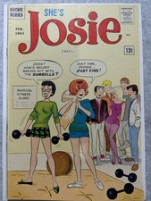 She’s Josie #1 (Archie, 1963) - VG/VG+ 1st App of Melody, Pepper Hi-Res Pics picture