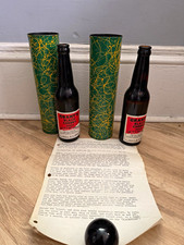 Vintage 1940s-50s U.F. Grant Tricky Bottles Magic Trick Black Cherry Soda Comple picture