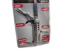 Multiuse Knife Tool Bench Hardware 8 in 1 Bottle Opener Screwdriver and More picture
